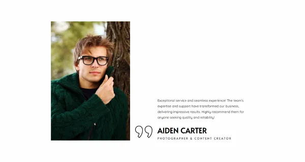 Personal Testimonial